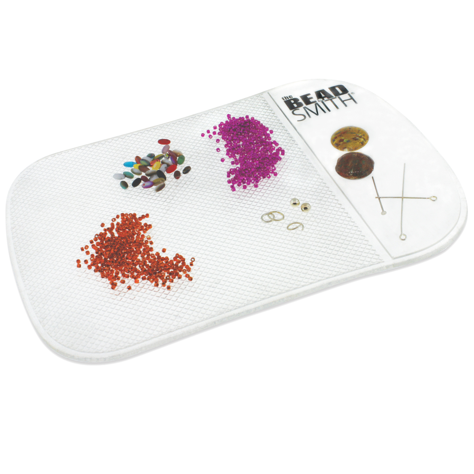The Beadsmith® Clear Sticky Bead Mat®